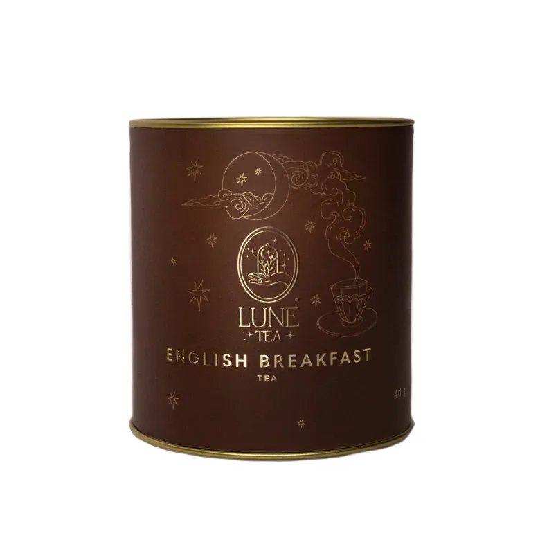 Чай чёрный Lune Tea English Breakfast листовой Ассам и Дарджилинг, 40 г