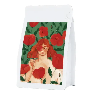 Кофе в зёрнах illucoffee by szumowska Na polu makow, 250 г, тёмная обжарка