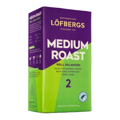 Молотый кофе Lofbergs Medium Roast In Cup 500 г