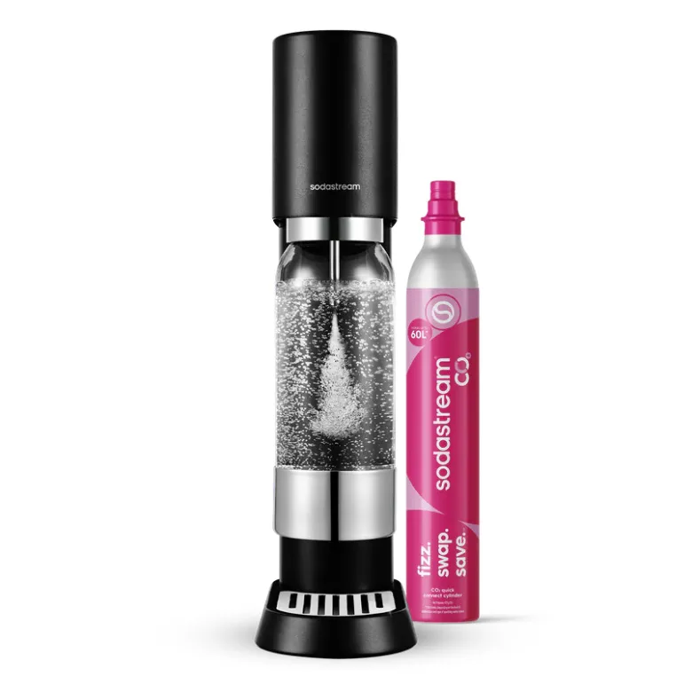 Сатуратор для газирования воды SodaStream Enso, черный