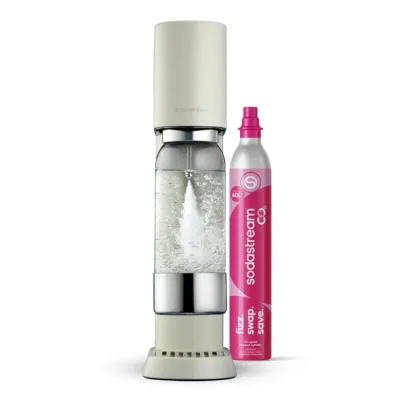 Сатуратор для газирования воды SodaStream Enso, бежевый
