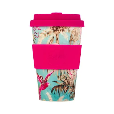 Кружка на вынос Ecoffee Cup Pattern 400 мл, Rancho Aloha