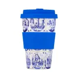 Кружка на вынос Ecoffee Cup Pattern 400 мл, Delfts Blue — фото 1