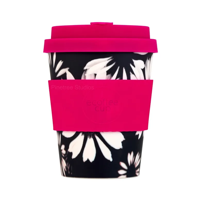 Кружка на вынос Ecoffee Cup Pattern 350 мл, Infloresence