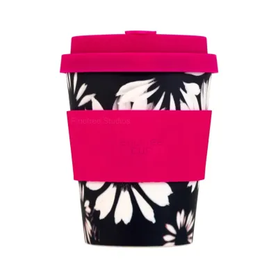 Кружка на вынос Ecoffee Cup Pattern 350 мл, Infloresence
