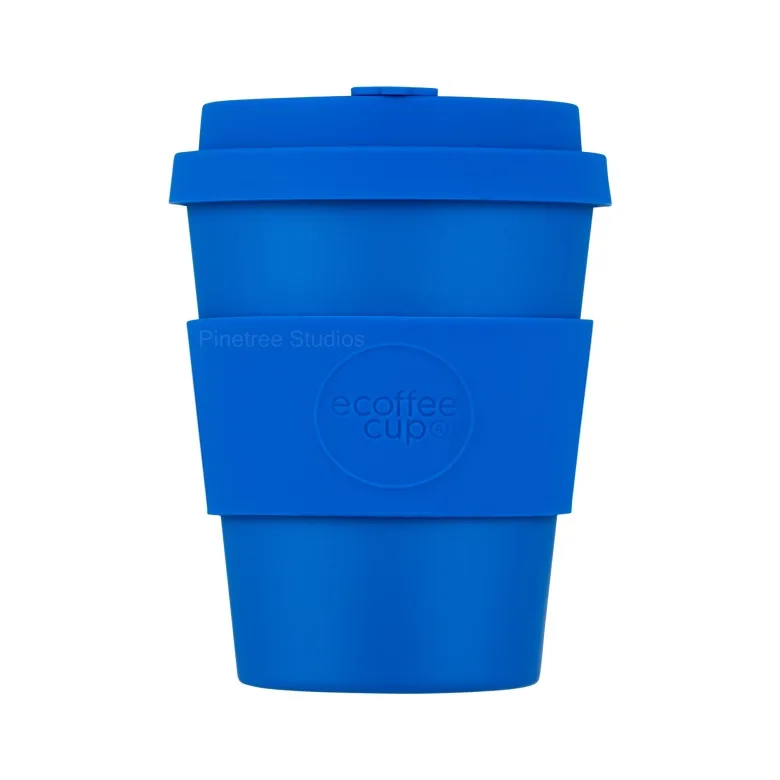 Кружка на вынос Ecoffee Cup Solid 350 мл, Bonassola, синяя