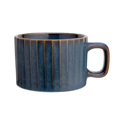 Набор чашек Altom Design Reactive Stripes 220 мл 6 шт синие