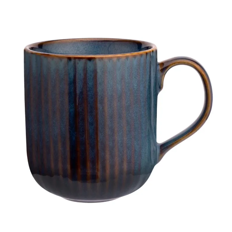 Набор кружек Altom Reactive Sage Stripes 400 мл 6 шт синие