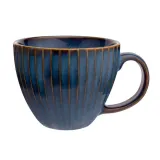 Набор чашек Altom Reactive Stripes Jumbo 450 мл 6 шт синие — фото 1