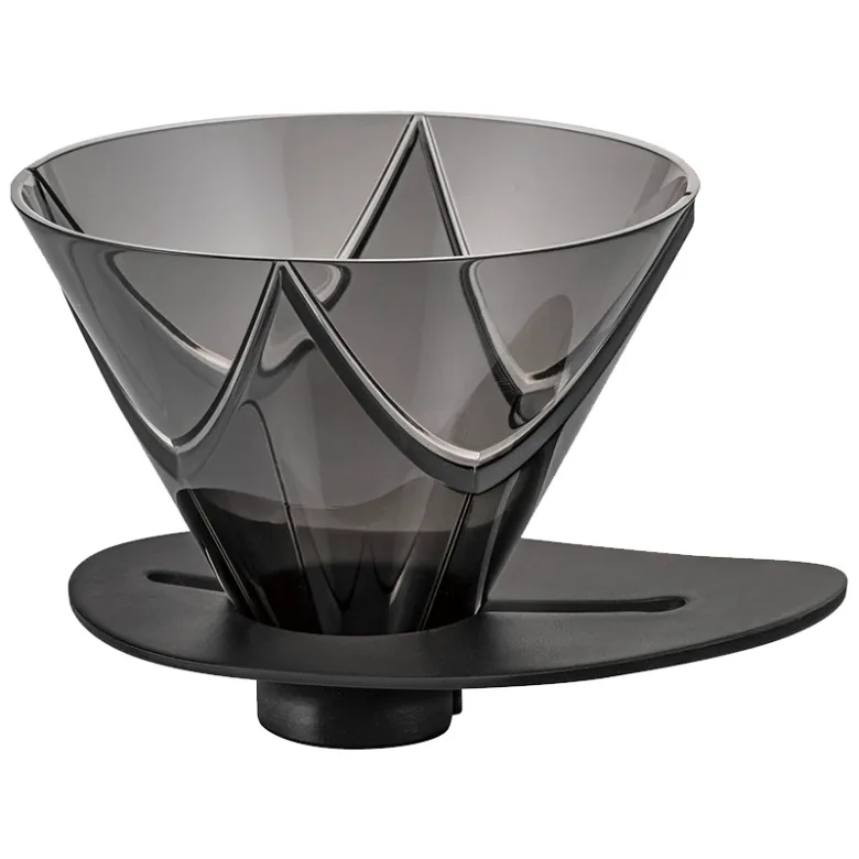 Дриппер Hario V60 One Pour MUGEN 02, черный