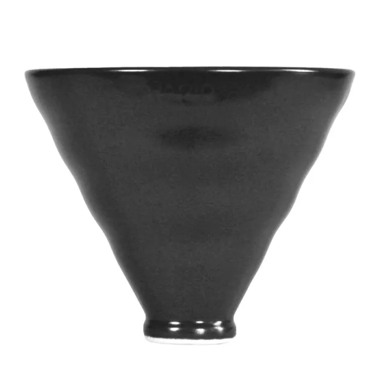 Керамический дриппер Hario V60 Switch & Match 02 Matte Black, черный матовый