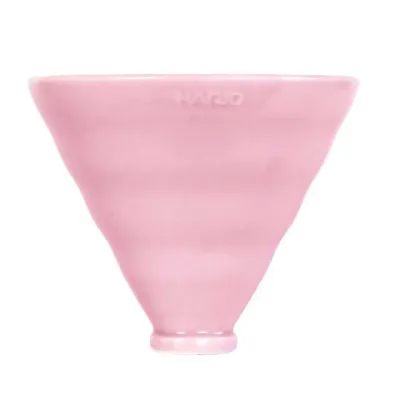 Керамический дриппер Hario V60 Switch & Match 02 Matte Pink, розовый матовый