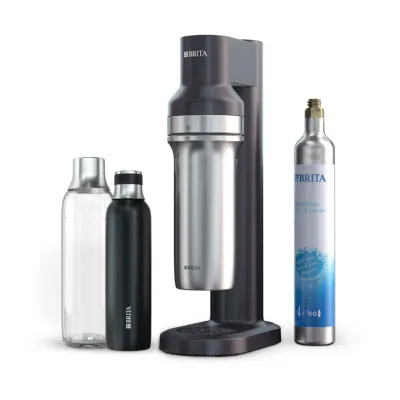 Сатуратор для газирования воды BRITA sodaTRIO, черный