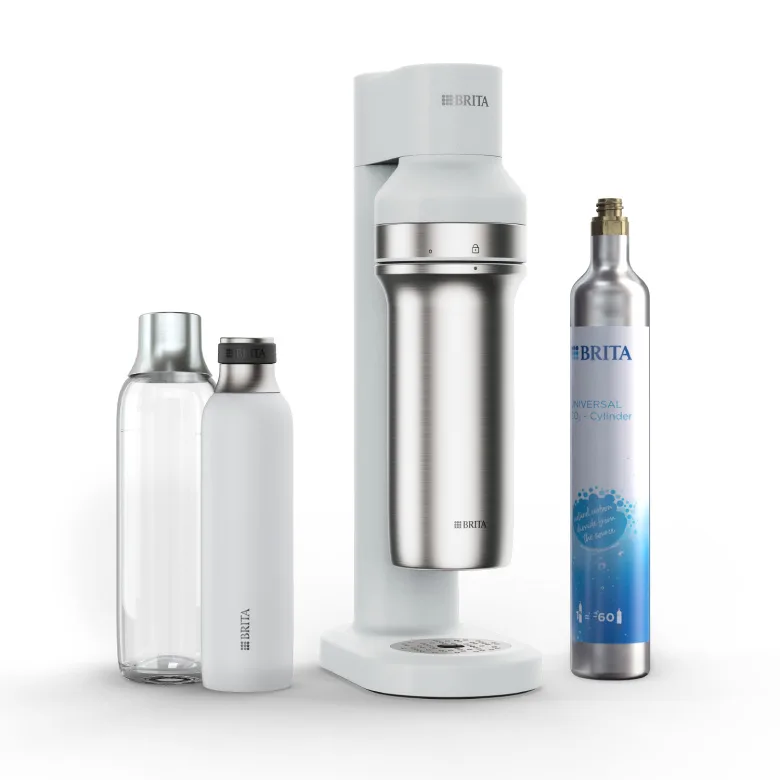 Сатуратор для газирования воды BRITA sodaTRIO, белый