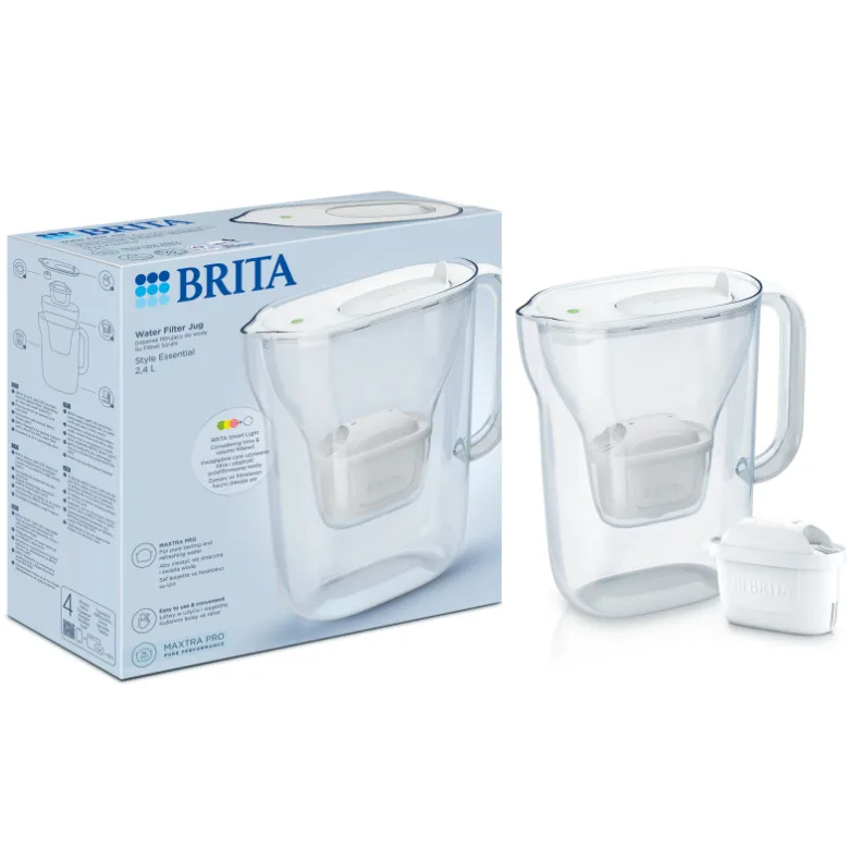 Кувшин-фильтр для воды BRITA Style Essential 2,4 л, белый