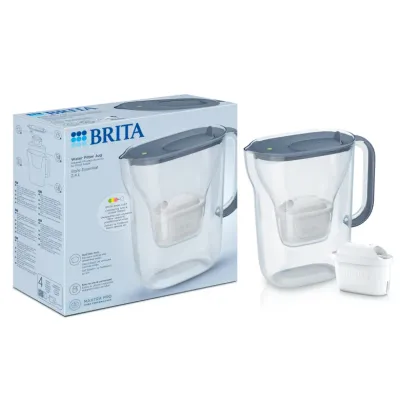 Кувшин-фильтр для воды BRITA Style Essential 2,4 л, графитовый