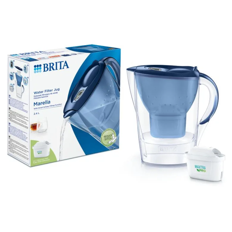 Кувшин-фильтр для воды BRITA Marella 2,4 л, синий