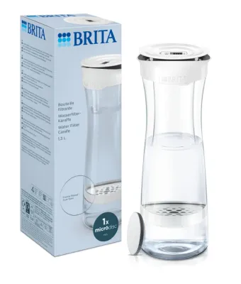 Графин-фильтр для воды BRITA 1,3 л, бело-графитовый