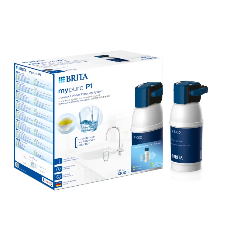 Система подмоечной фильтрации воды BRITA mypure P1 с отдельным краном