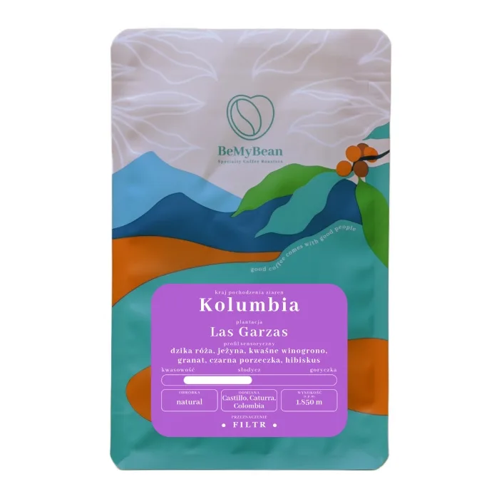 Кофе в зёрнах BeMyBean Колумбия Las Garzas II для фильтра, 250 г