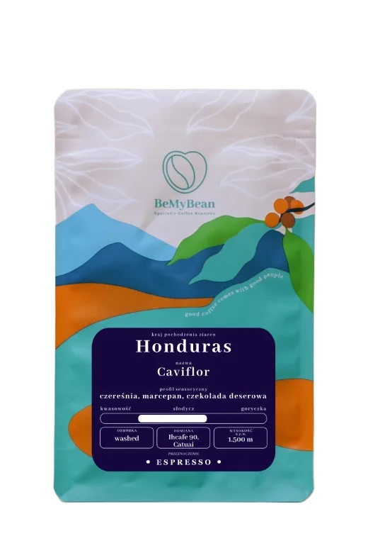 Кофе в зёрнах BeMyBean Honduras Caviflor для эспрессо, 250 г