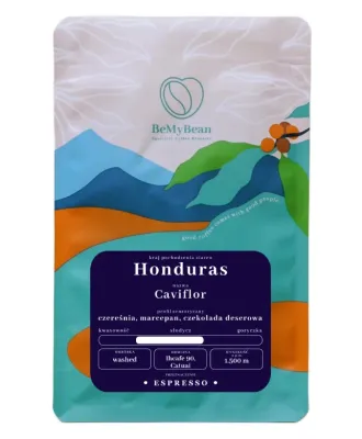 Кофе в зёрнах BeMyBean Honduras Caviflor Espresso, 1 кг, для эспрессо
