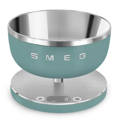 Цифровые кухонные весы Smeg KSC01EGMWW - Изумрудный