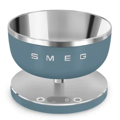 Цифровые кухонные весы Smeg KSC01SBMWW - Синий матовый