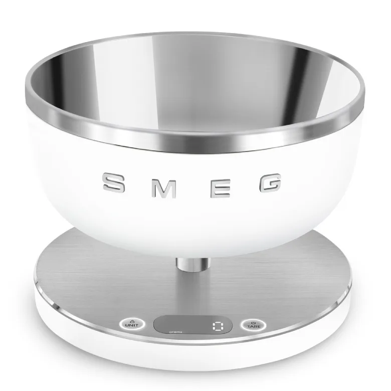 Цифровые кухонные весы Smeg KSC01WHMWW - Белый матовый