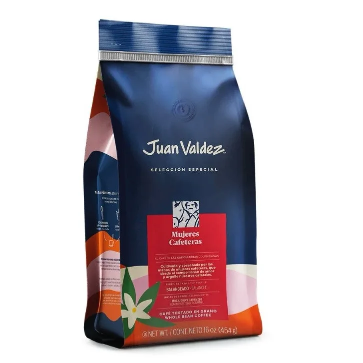 Кофе в зёрнах Juan Valdez Mujeres Cafeteras 454 г