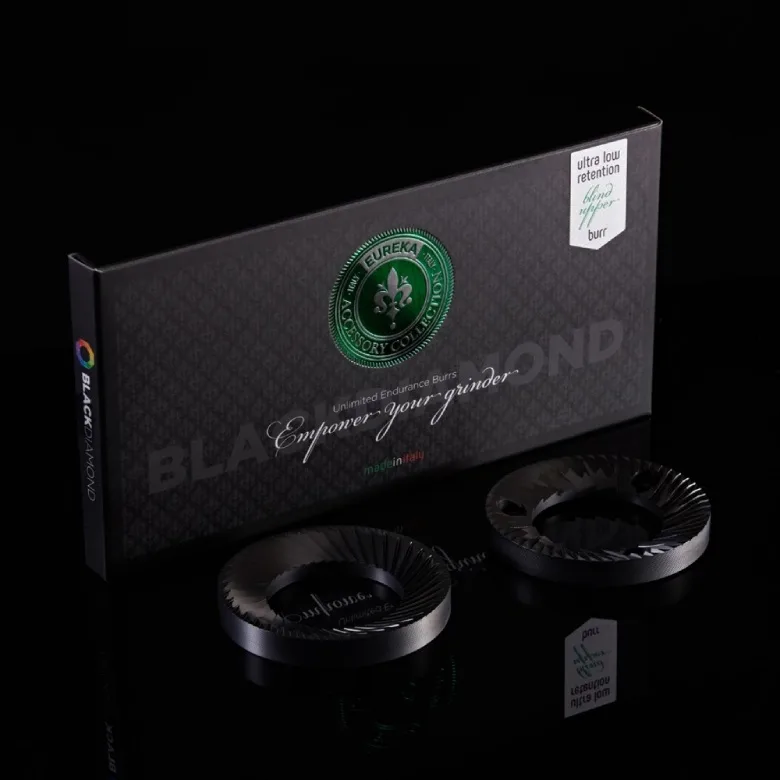 Жернова Eureka Black Diamond Blind Upper Burr Line 65 мм All Purpose Black