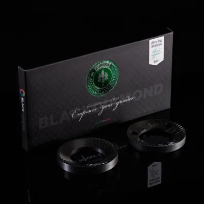 Жернова Eureka Black Diamond Blind Upper Burr Line 65 мм All Purpose Black