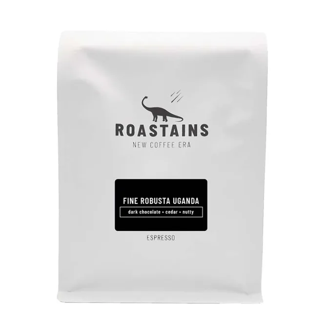Кофе в зёрнах Roastains Uganda Fine Robusta Kaweri Turaco для эспрессо, 1 кг