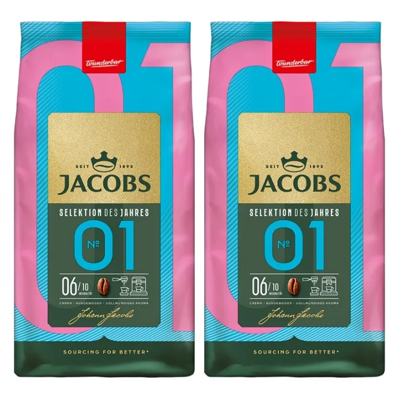 Набор кофе в зёрнах Jacobs Selection Of The Year 01 2х1 кг
