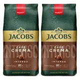 Набор кофе в зёрнах Jacobs Crema Intenso 2х1 кг — фото 1