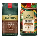 Набор кофе в зёрнах Jacobs Crema Intenso 1 кг + Jacobs Origins Kenya&Uganda 1 кг — фото 1
