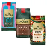 Набор кофе в зёрнах Jacobs 3x1 кг (Crema Intenso, Origins Kenya&Uganda, Selection Of The Year 01) — фото 1