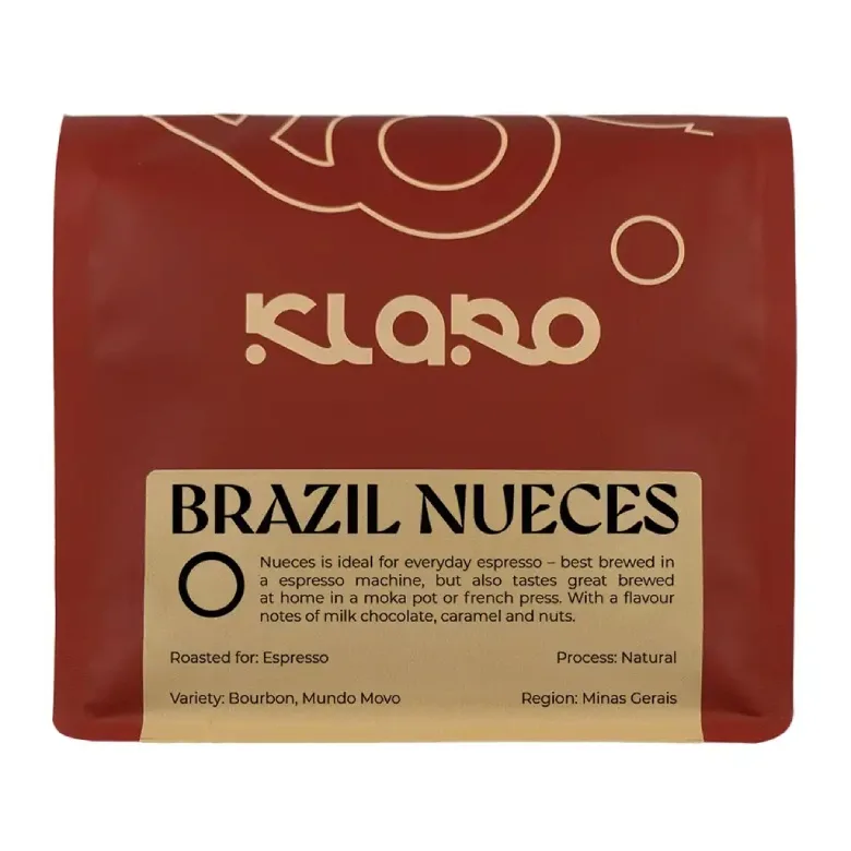 Кофе в зёрнах Klaro Coffee Бразилия Нуэсес Эспрессо, 250 г