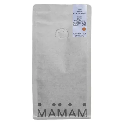Кофе в зёрнах MAMAM Бразилия Альта Мохиана Эспрессо, 1 кг