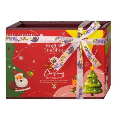 Чайный набор English Tea Shop Holiday Red Santa Collection, 12 пирамидок