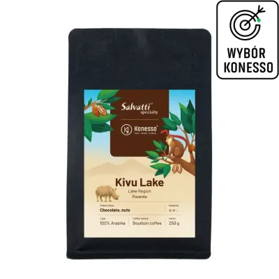 Кофе в зёрнах Salvatti Rwanda Kivu Lake, 250 г