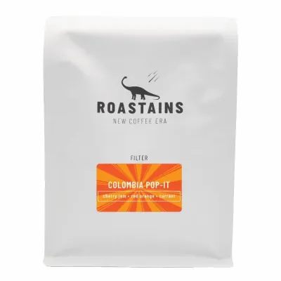 Кофе в зёрнах Roastains Kolumbia Pop-It Filtr, 250 г