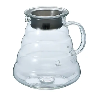 Сервировочный чайник-декантер Hario V60 Range Server Clear 800 мл