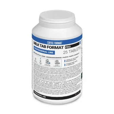 Таблетки для чистки молочной системы Coffee Format Milk Tab PRO, 25x15 г