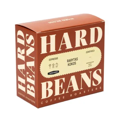 Кофе в зёрнах Hard Beans Раритас Кокос Эспрессо, 250 г