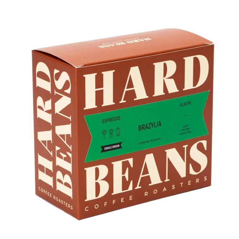 Кофе в зернах Hard Beans Brazylia Campo Das Vertentes 250г