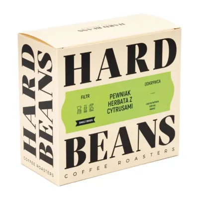 Кофе в зернах Hard Beans Pewniak Herbata z Cytrusami, под фильтр, 250 г