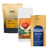 Набор кофе в зёрнах из Бразилии 3x1 кг (Ferucci Braziliana, Trip Coffee Brazylia, HAYB Cerrado Patrocinio) — фото 1