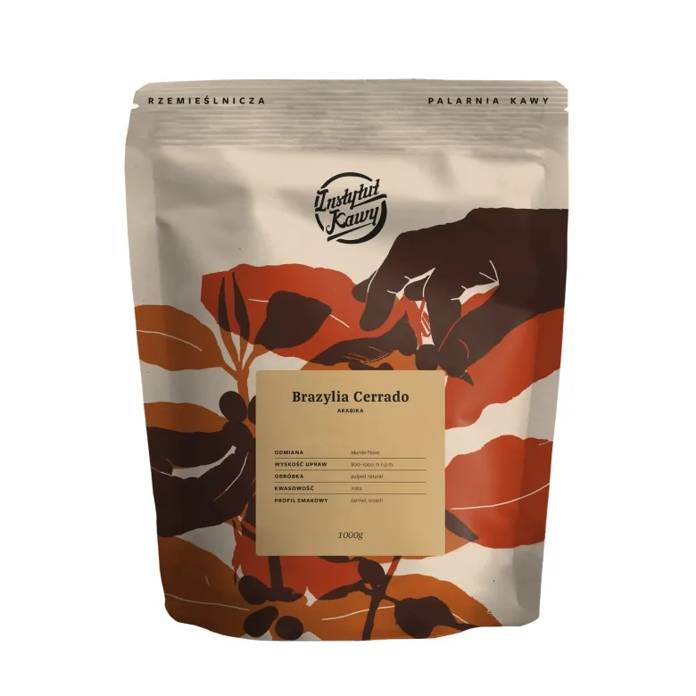 Кофе в зернах Instytut Kawy Brazylia Cerrado Espresso 1кг