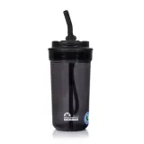 Бутылка для воды Majestic Sport Mia 680 мл черная — фото 1
